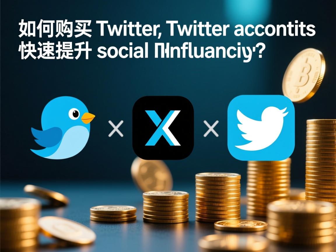 如何通过购买推特、小蓝鸟、X、 Twitter账号快速提升社交影响力？