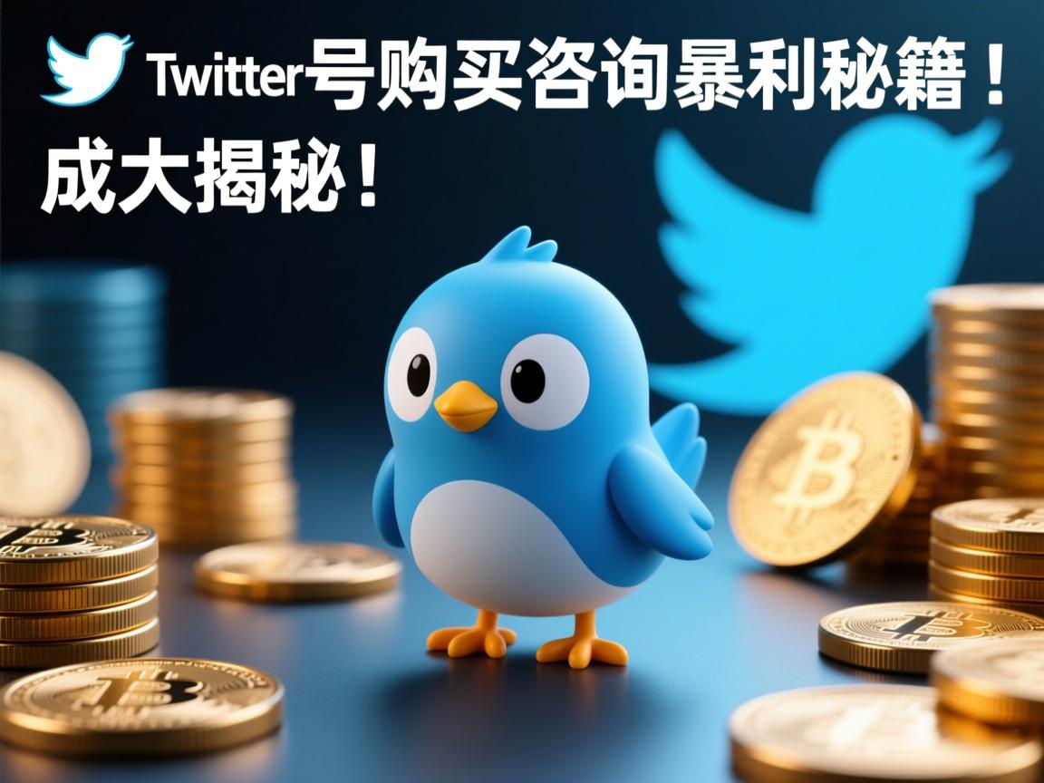 推特、小蓝鸟、X、 Twitter号购买咨询暴利秘籍！成功案例大揭秘