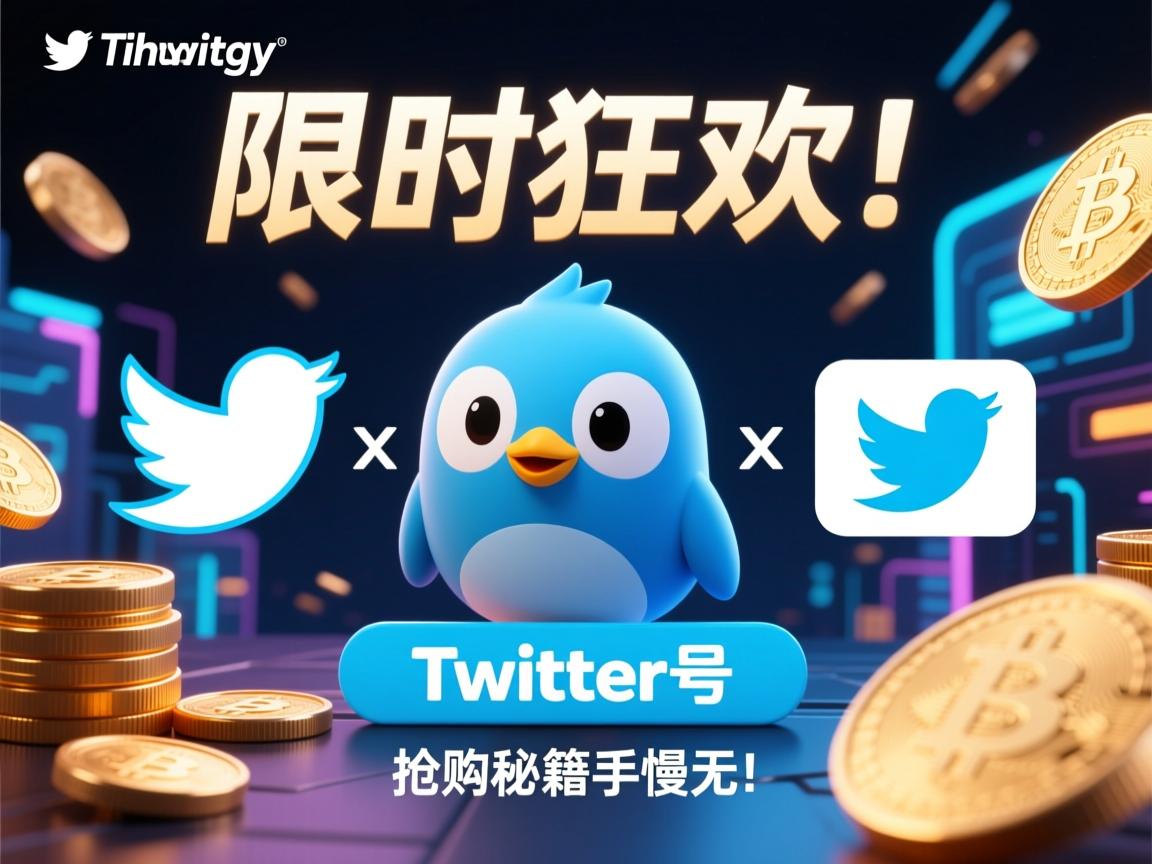 限时狂欢！推特、小蓝鸟、X、 Twitter号购买活动抢购秘籍，手慢无！