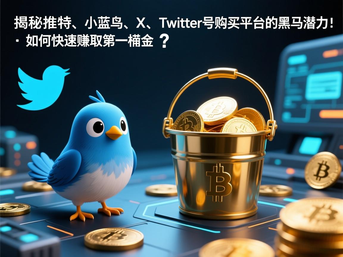《揭秘推特、小蓝鸟、X、 Twitter号购买平台的黑马潜力：如何快速赚取第一桶金？》