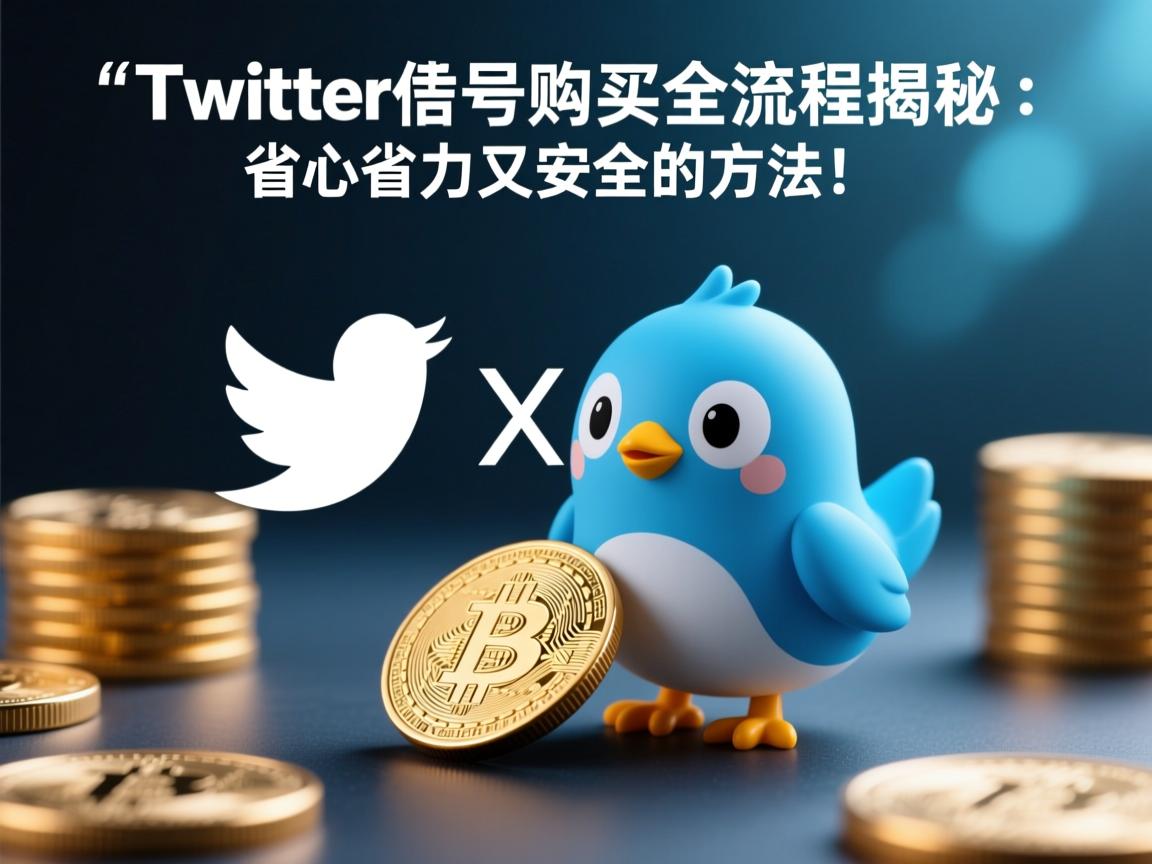 推特、小蓝鸟、X、 Twitter账号购买全流程揭秘：省心省力又安全的方法！