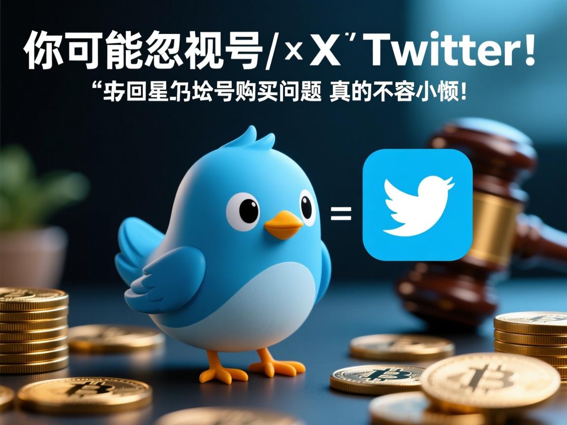 你可能忽视的推特、小蓝鸟、X、 Twitter账号购买法律问题,真的不容小觑!