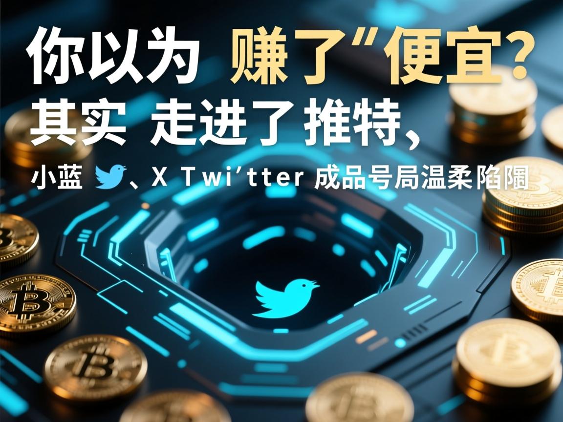 你以为赚了便宜？其实走进了推特、小蓝鸟、X、 Twitter成品号骗局的温柔陷阱