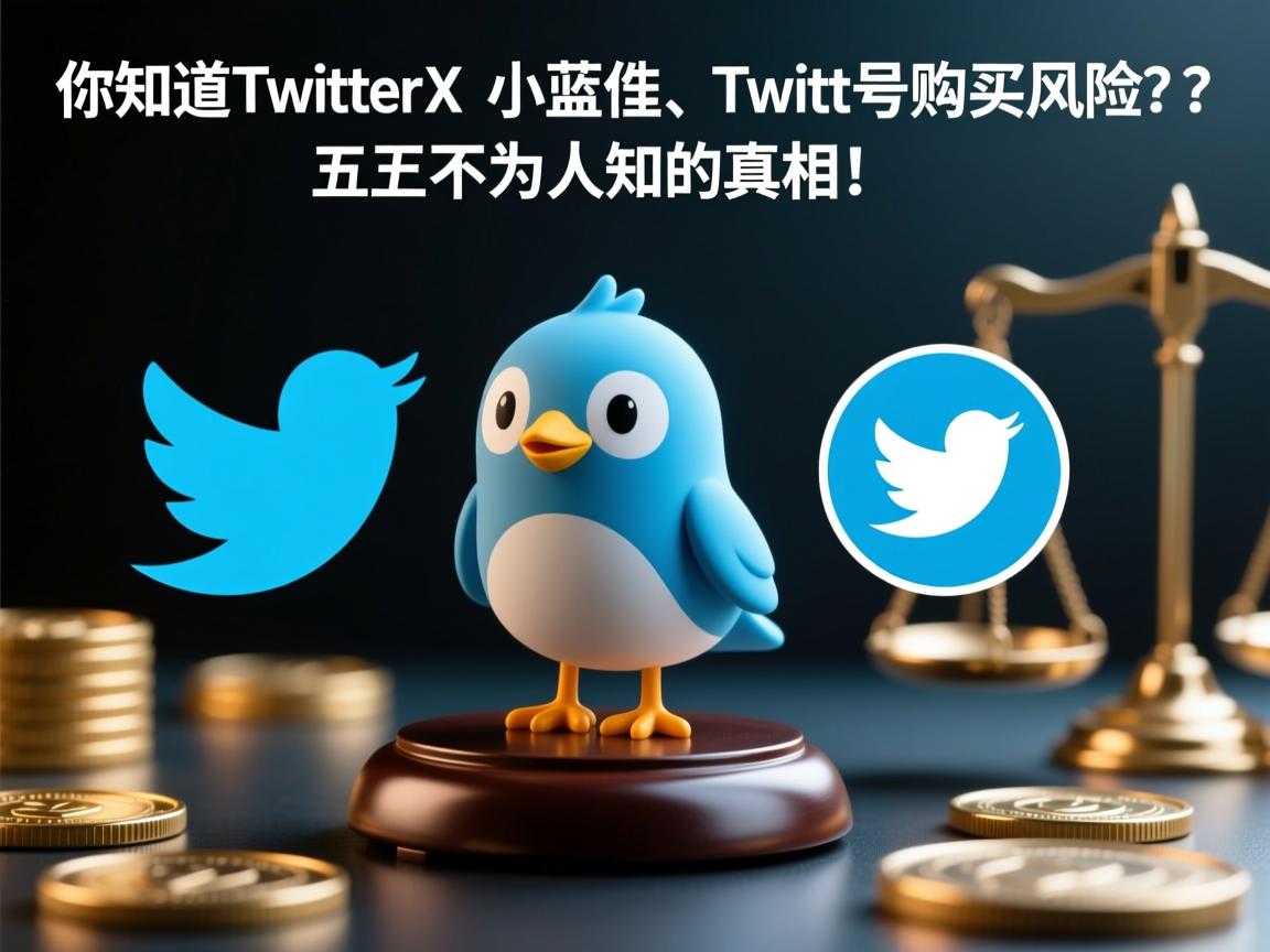 你知道推特、小蓝鸟、X、 Twitter账号购买的法律风险吗？五个不为人知的真相！