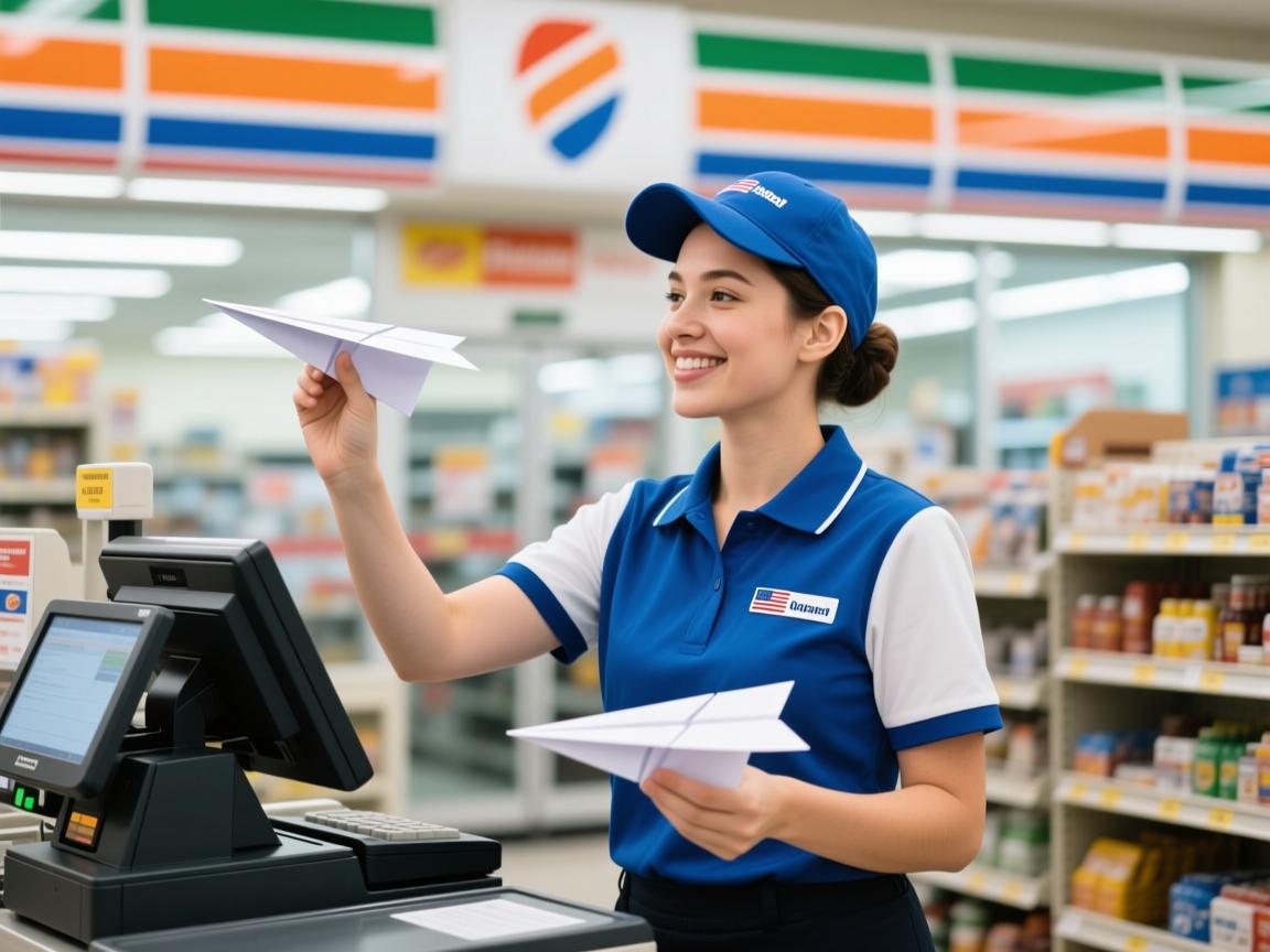 美国便利店收银员纸飞机账号的相关长尾关键词有什么