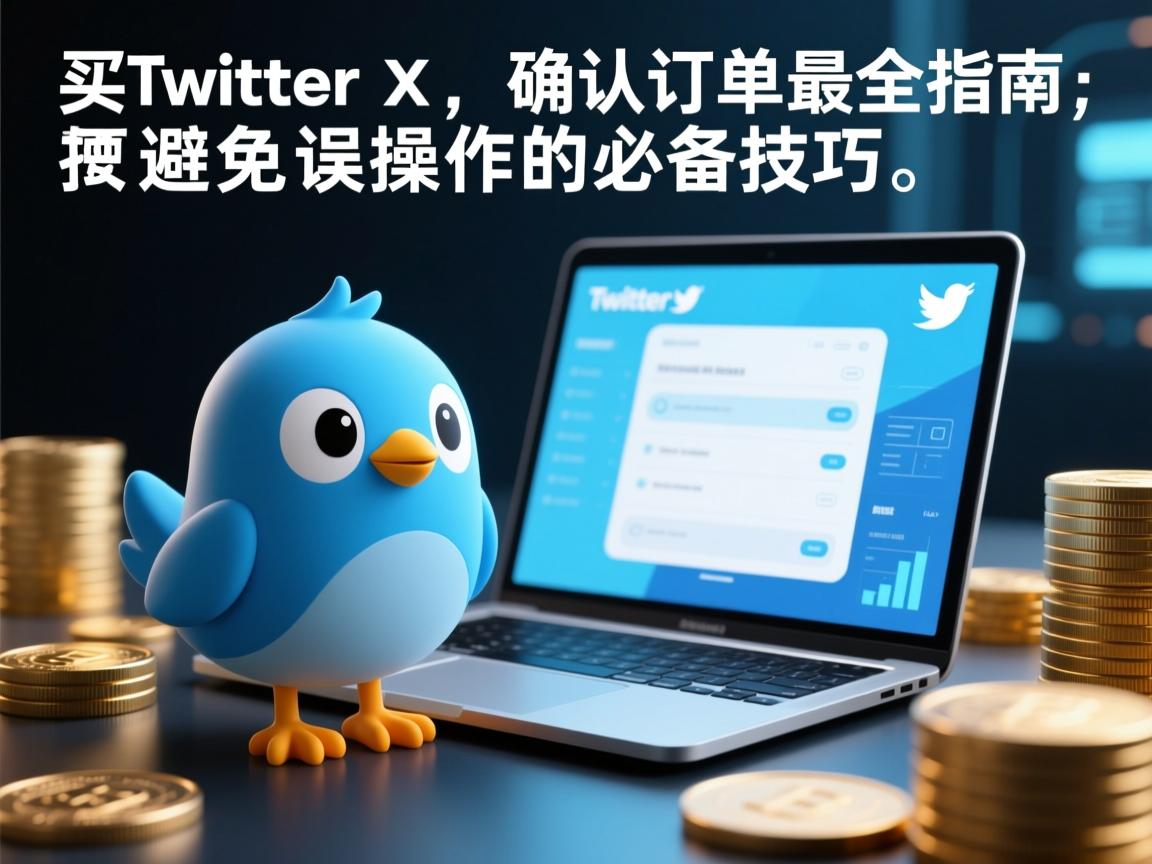 买推特、小蓝鸟、X、 Twitter账号后，确认订单最全指南：避免误操作的必备技巧