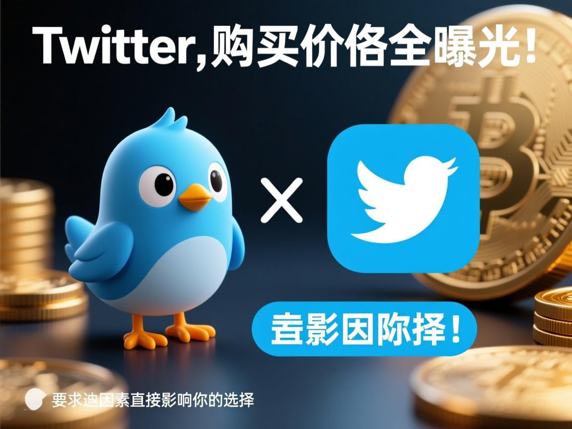 推特、小蓝鸟、X、 Twitter账号购买价格全曝光！这些因素直接影响你的选择