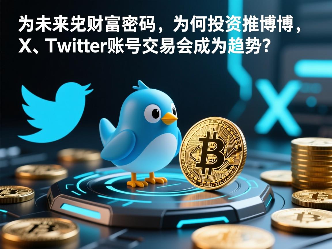 未来的财富密码：为何投资推特、小蓝鸟、X、 Twitter账号交易会成为趋势？