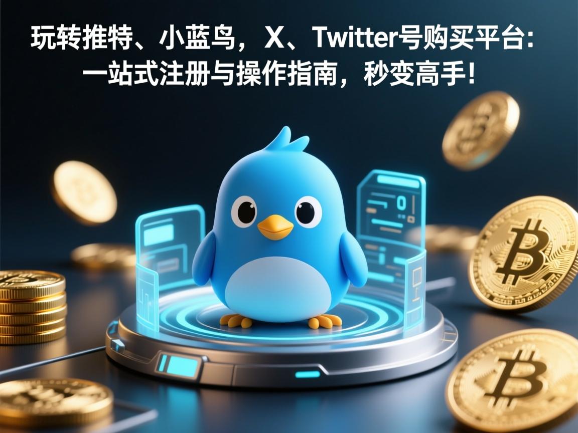 “玩转推特、小蓝鸟、X、 Twitter号购买平台：一站式注册与操作指南，秒变高手！”