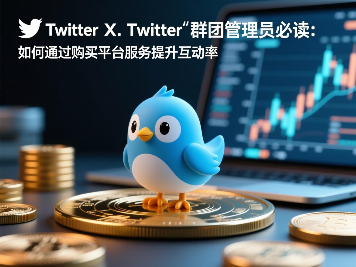 推特、小蓝鸟、X、 Twitter 群组管理员必读:如何通过购买平台服务提升互动率