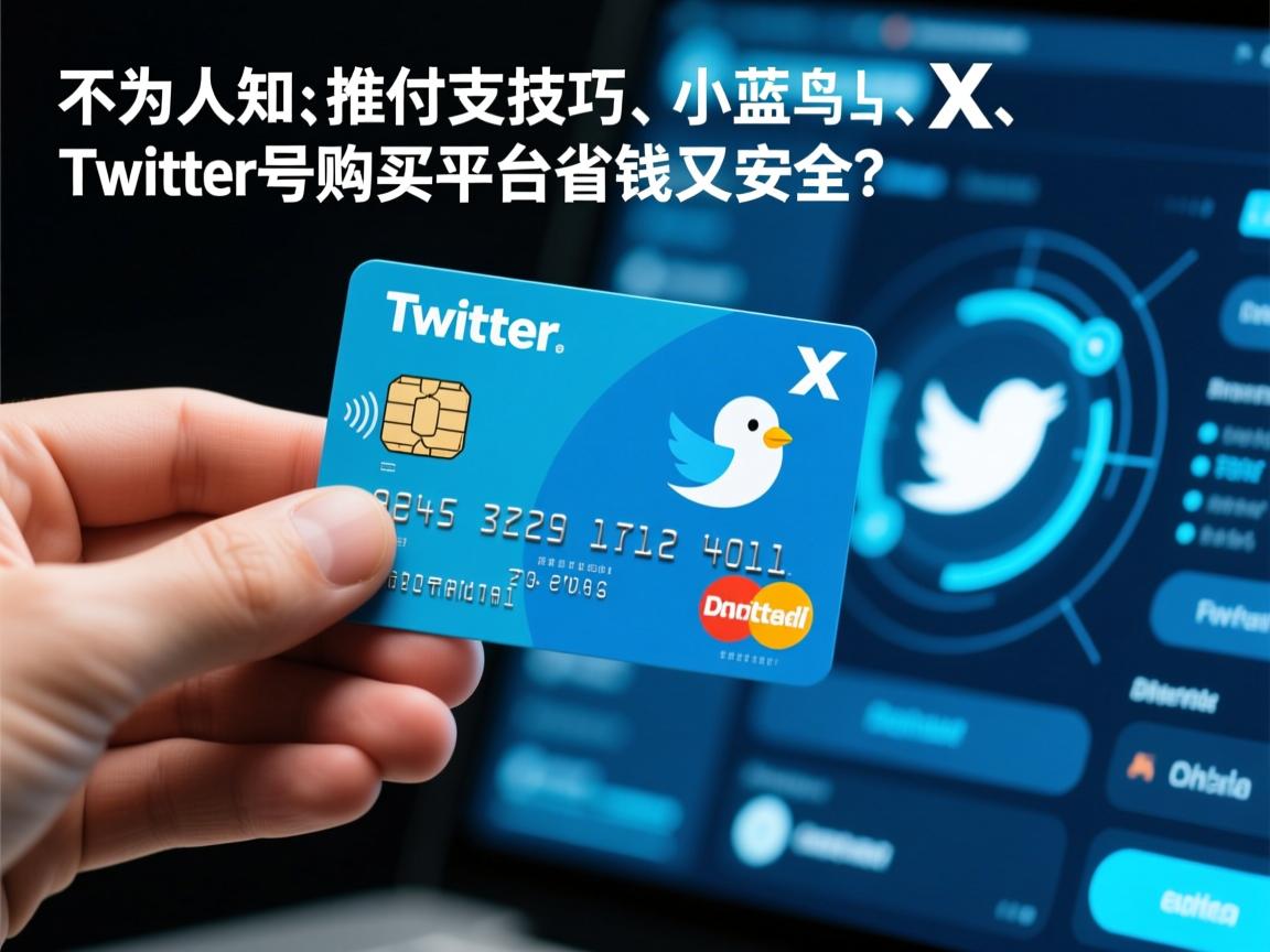 不为人知的支付技巧:如何在推特、小蓝鸟、X、 Twitter号购买平台省钱又安全?