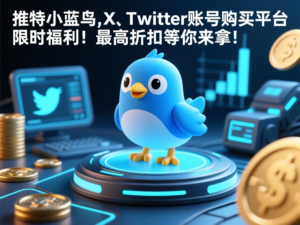 “推特、小蓝鸟、X、 Twitter账号购买平台限时福利！最高折扣等你来拿！”