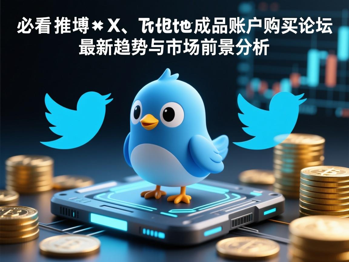 必看：推特、小蓝鸟、X、 Twitter成品账户购买论坛的最新趋势与市场前景分析