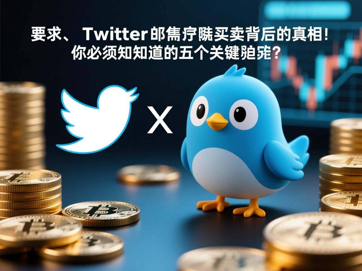 推特、小蓝鸟、X、 Twitter账户买卖背后的真相:你必须知道的五个关键问题