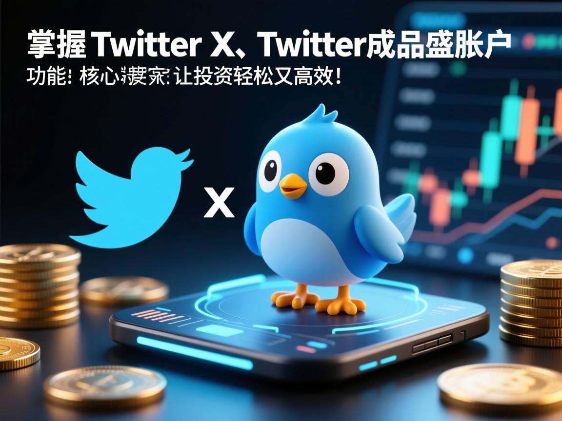 掌握推特、小蓝鸟、X、 Twitter成品账户核心功能，让投资轻松又高效！