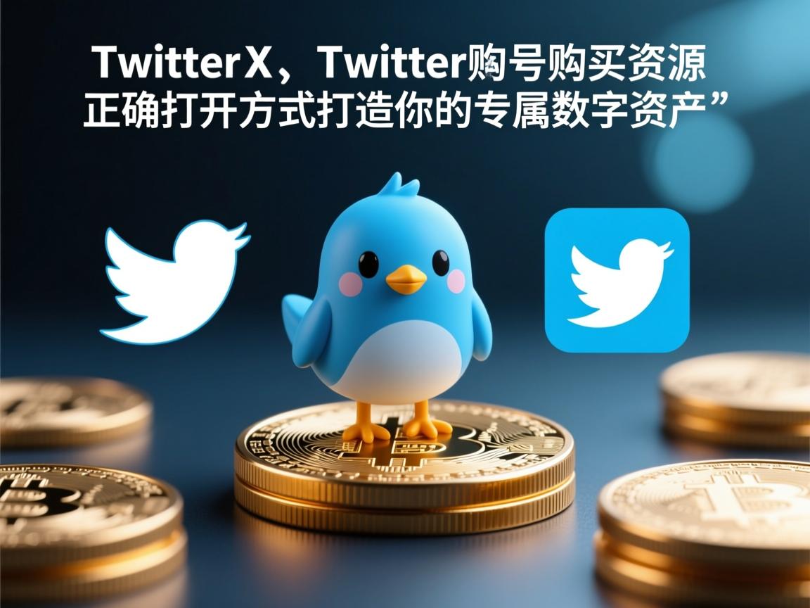 推特、小蓝鸟、X、 Twitter账号购买资源的正确打开方式，打造你的专属数字资产