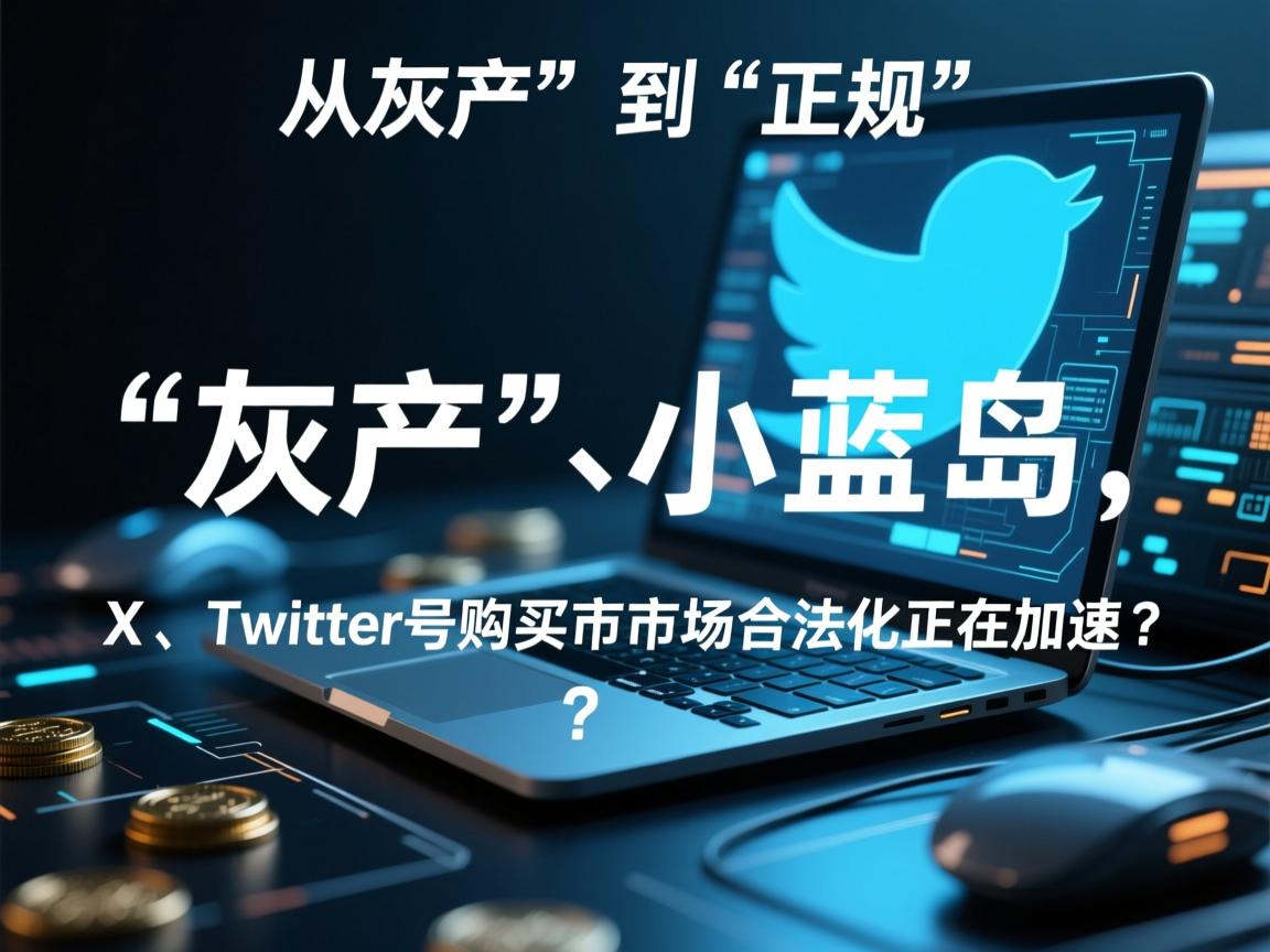 从“灰产”到“正规”：推特、小蓝鸟、X、 Twitter号购买市场的合法化正在加速？