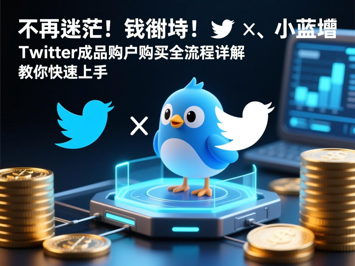 不再迷茫！推特、小蓝鸟、X、 Twitter成品账户购买全流程详解，教你快速上手