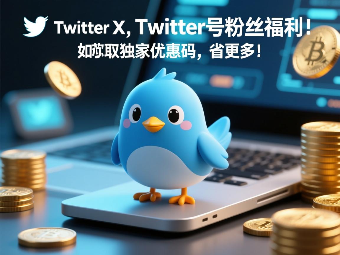 推特、小蓝鸟、X、 Twitter号粉丝福利！如何获取独家优惠码，省更多！