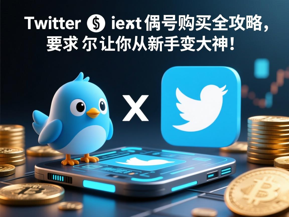 从推特、小蓝鸟、X、 Twitter账号购买全攻略，让你从新手变大神！