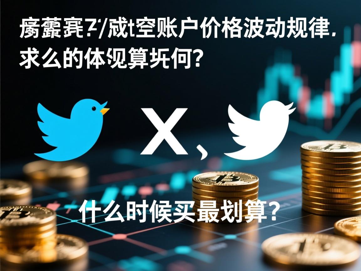 暴露 推特、小蓝鸟、X、 Twitter 成品账户价格的波动规律：什么时候买最划算？。