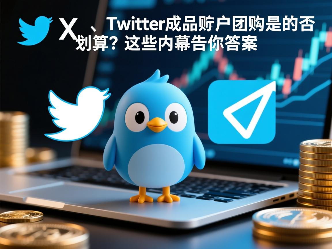 推特、小蓝鸟、X、 Twitter成品账户团购是否真的划算？这些内幕告诉你答案