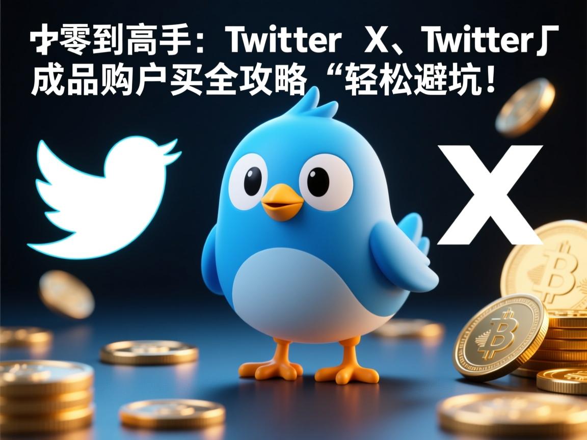 从零到高手：推特、小蓝鸟、X、 Twitter成品账户购买全攻略，轻松避坑！