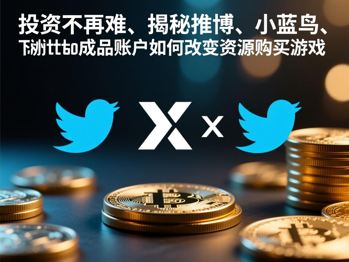 投资不再难:揭秘推特、小蓝鸟、X、 Twitter成品账户如何改变资源购买游戏