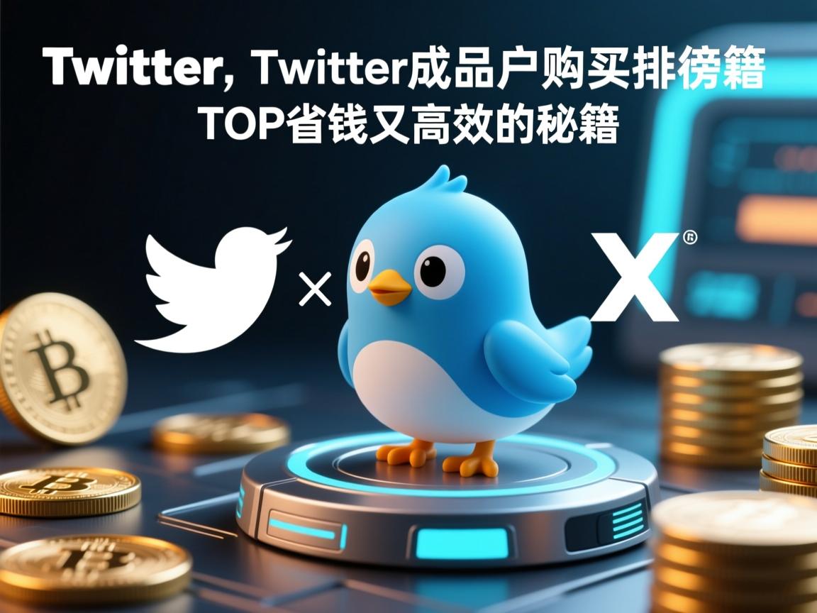 推特、小蓝鸟、X、 Twitter成品账户购买排行榜TOP省钱又高效的秘籍