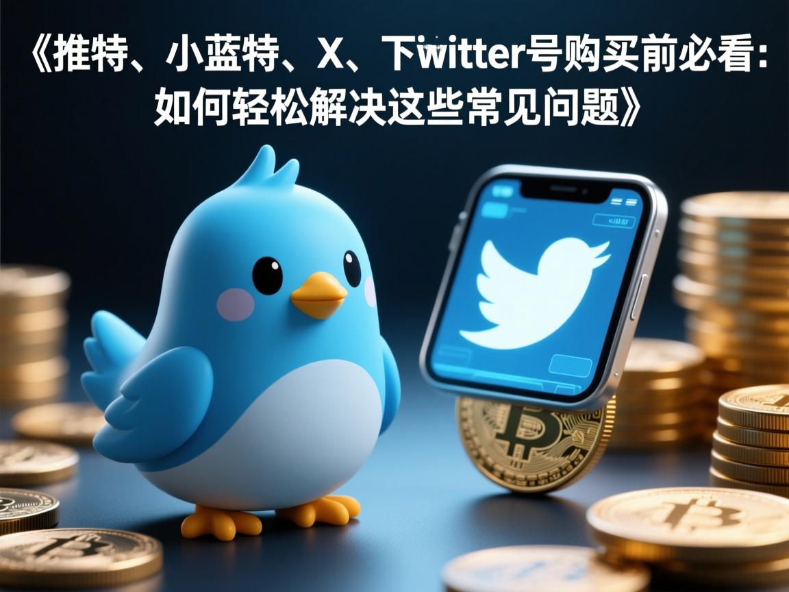 《推特、小蓝鸟、X、 Twitter号购买前必看：如何轻松解决这些常见问题》