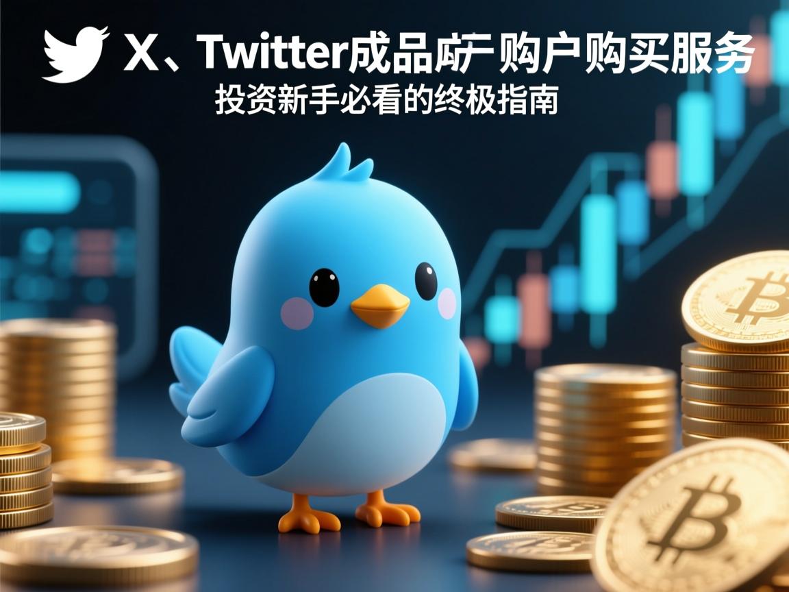 推特、小蓝鸟、X、 Twitter成品账户购买服务：投资新手必看的终极指南