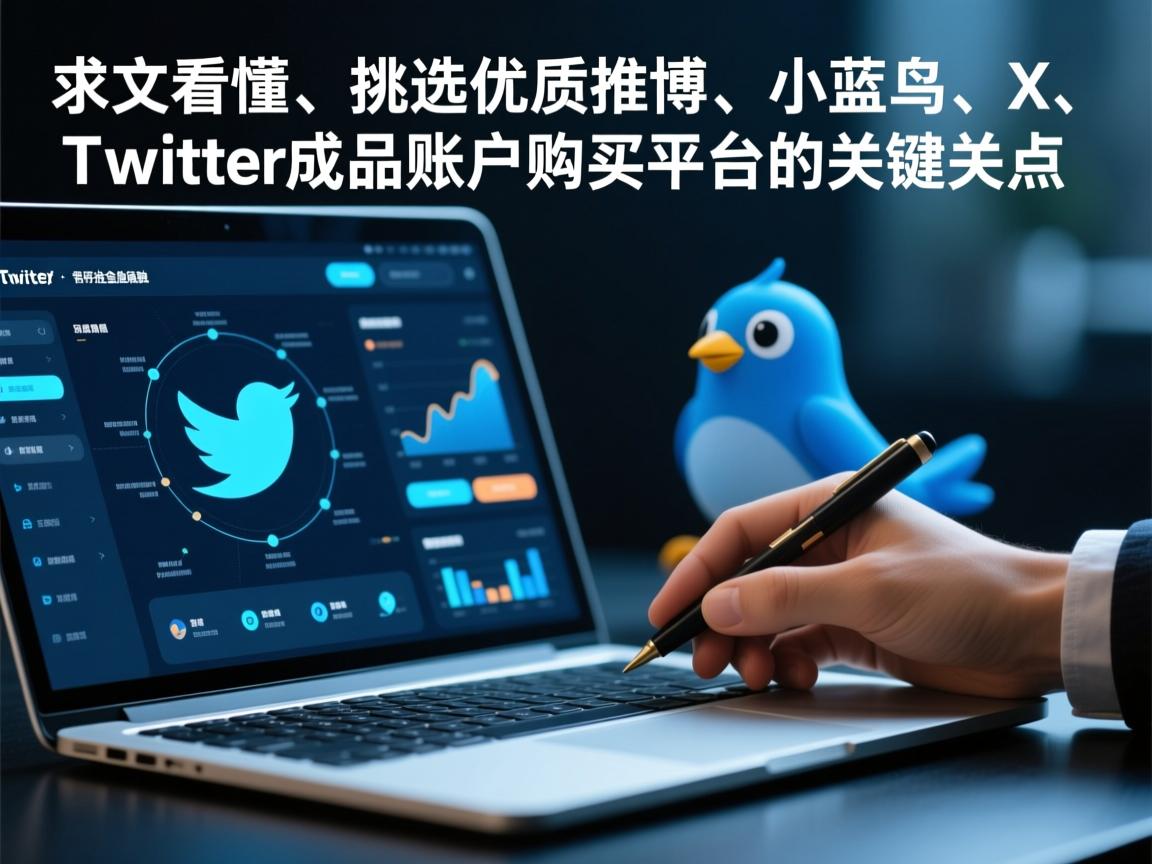 一文看懂：挑选优质推特、小蓝鸟、X、 Twitter成品账户购买平台的关键因素