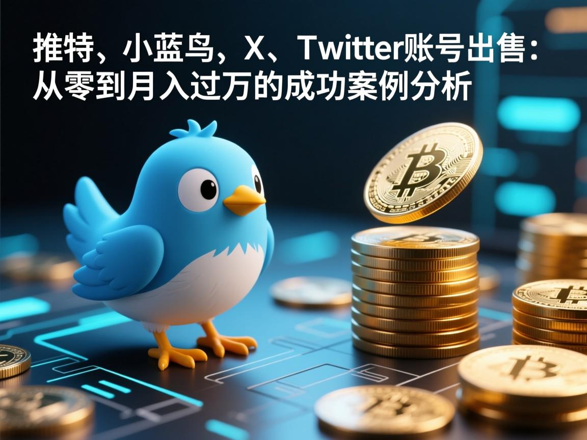 “推特、小蓝鸟、X、 Twitter账号出售：从零到月入过万的成功案例分析”