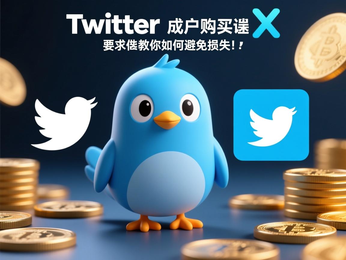 推特、小蓝鸟、X、 Twitter成品账户购买的误区，教你如何避免损失！