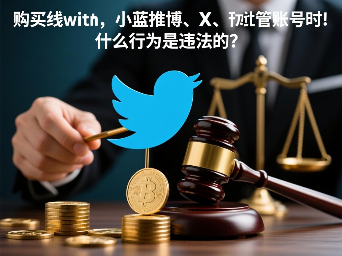 法律最前线：购买推特、小蓝鸟、X、 Twitter账号时，什么行为是违法的？