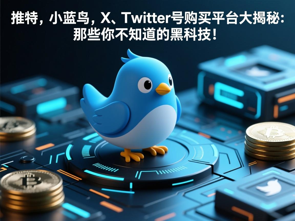 “推特、小蓝鸟、X、 Twitter号购买平台大揭秘：那些你不知道的黑科技！”