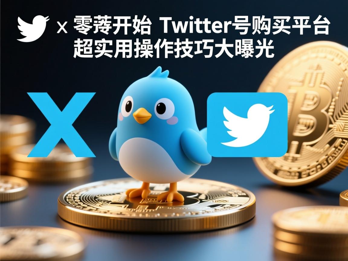 从零开始：推特、小蓝鸟、X、 Twitter号购买平台超实用操作技巧大曝光