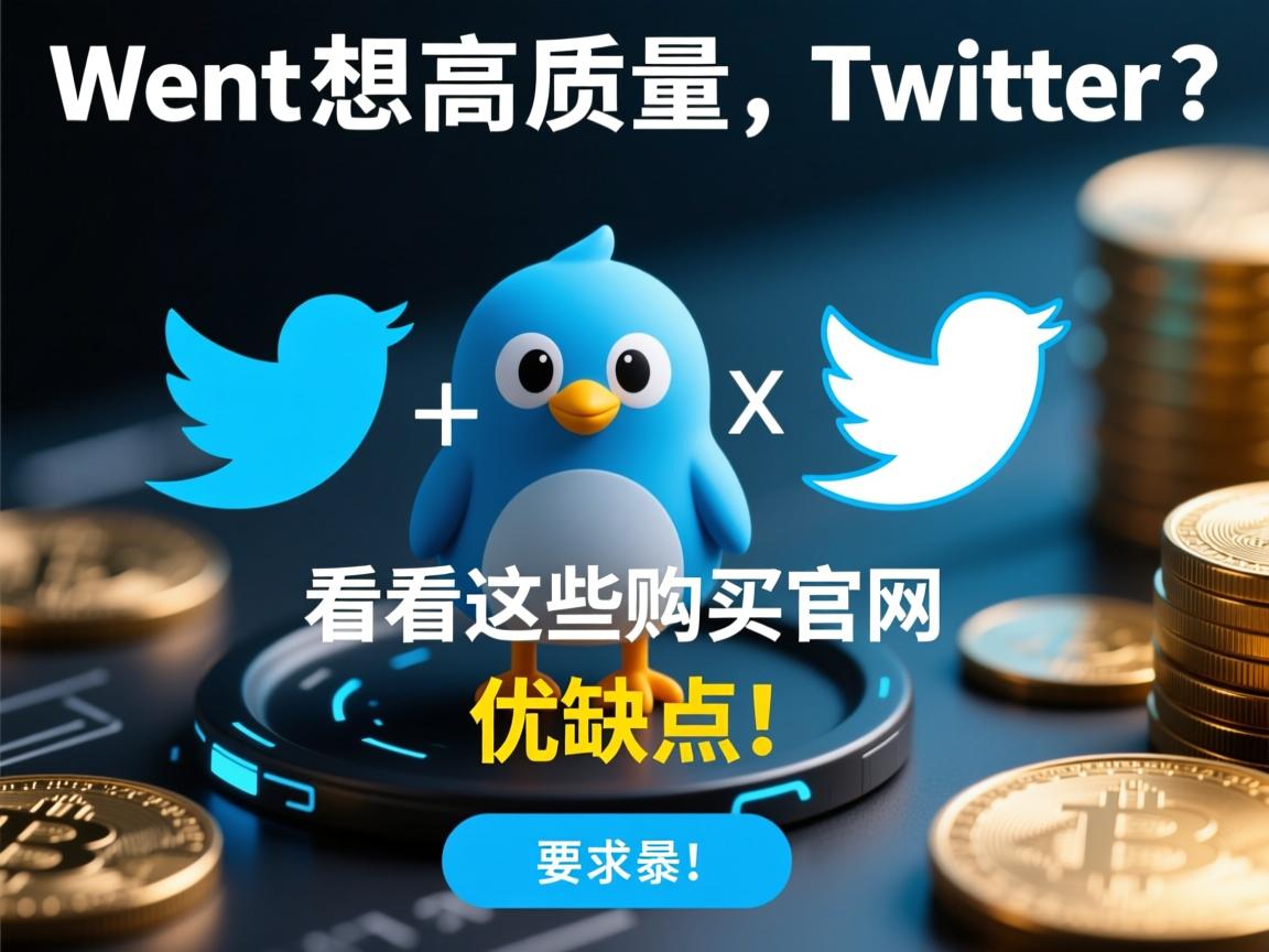 想要高质量推特、小蓝鸟、X、 Twitter账号？看看这些购买官网的优缺点！