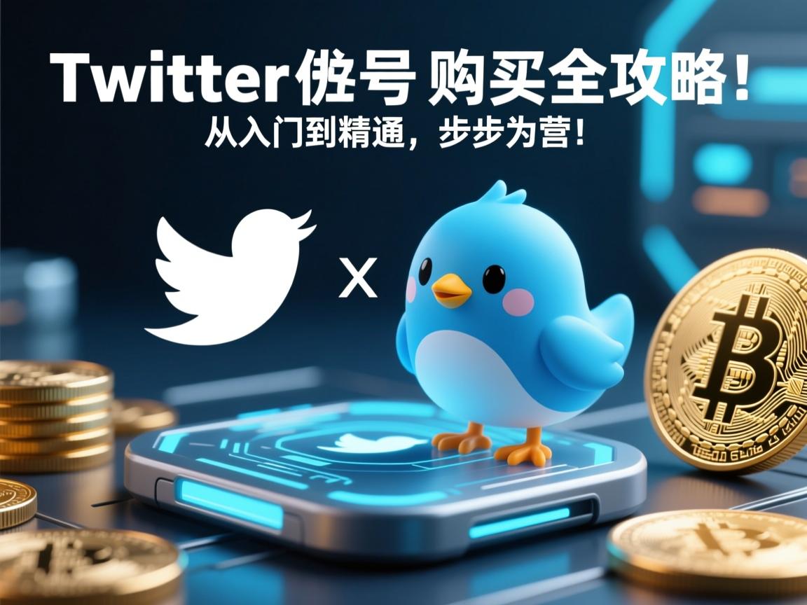 推特、小蓝鸟、X、 Twitter账号购买全攻略：从入门到精通，步步为营！