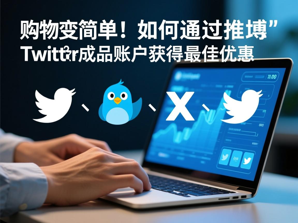 购物变简单！如何通过推特、小蓝鸟、X、 Twitter成品账户获得最佳优惠