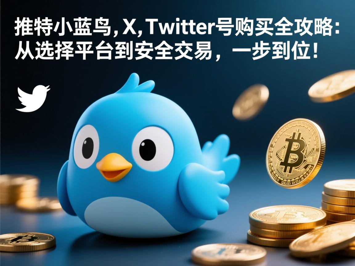 “推特、小蓝鸟、X、 Twitter号购买全攻略：从选择平台到安全交易，一步到位！”
