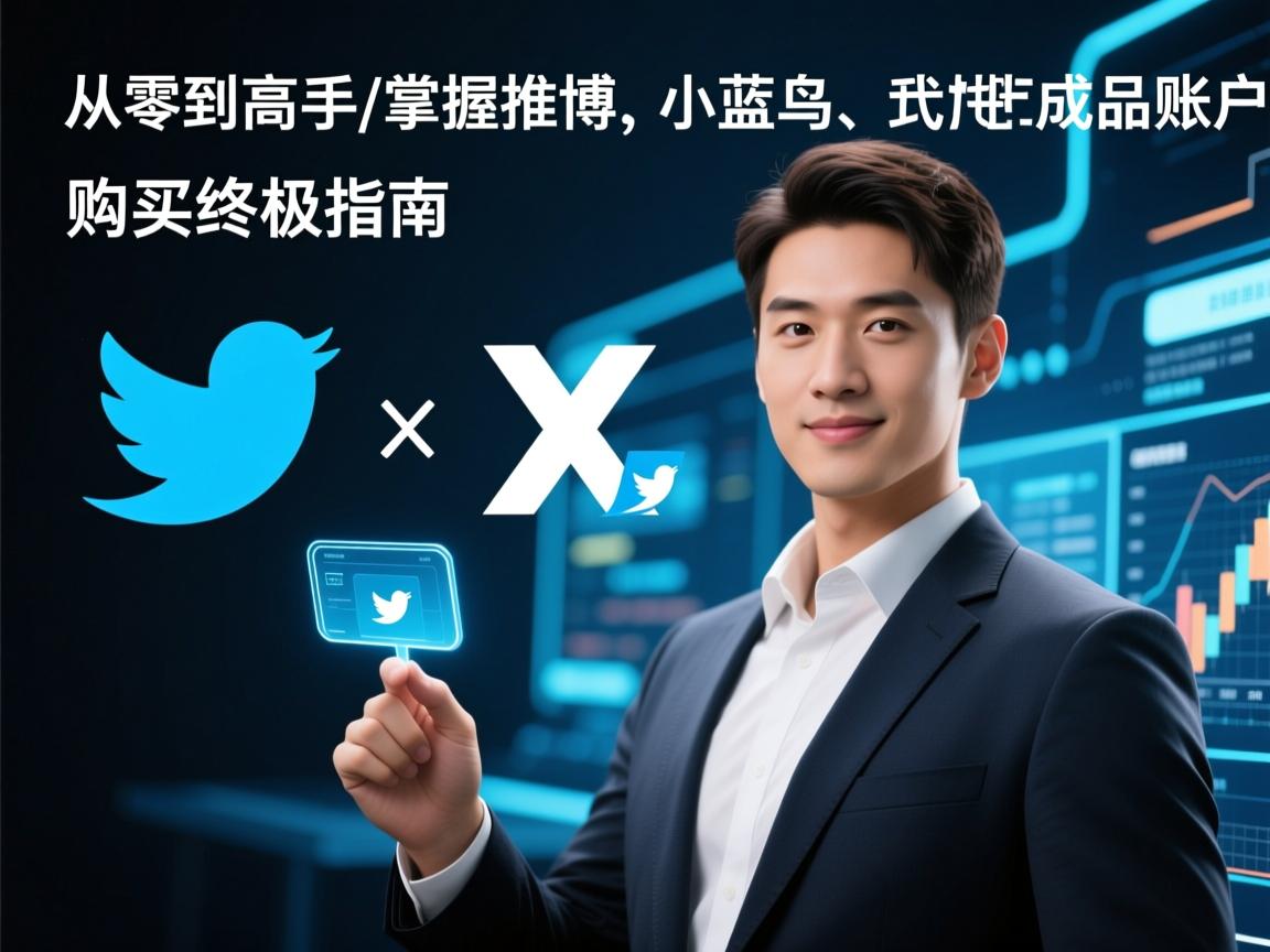 从零到高手：掌握推特、小蓝鸟、X、 Twitter成品账户购买的终极指南