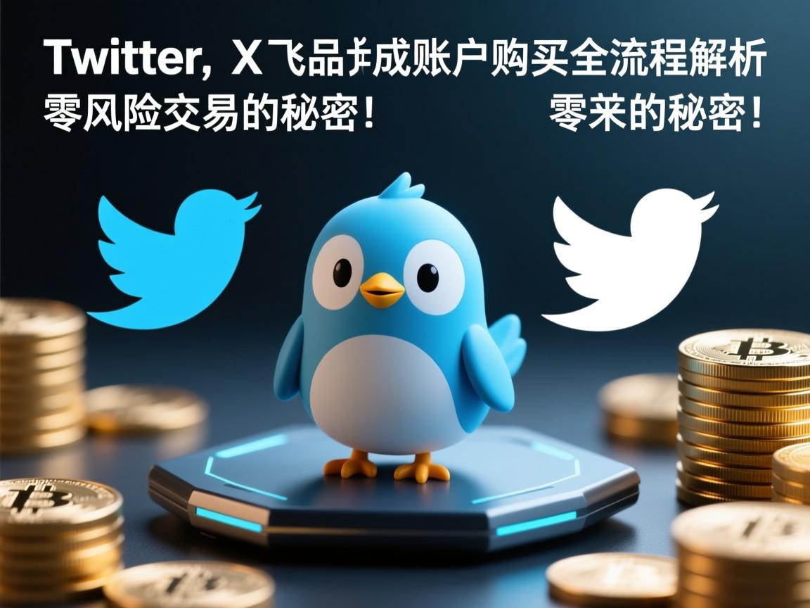 推特、小蓝鸟、X、 Twitter成品账户购买全流程解析，零风险交易的秘密！
