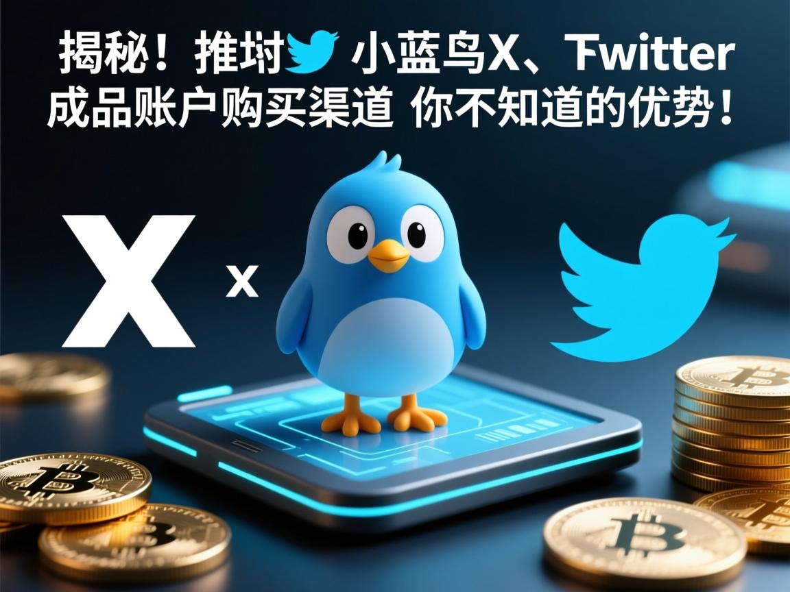 揭秘！推特、小蓝鸟、X、 Twitter成品账户购买渠道，你不知道的优势