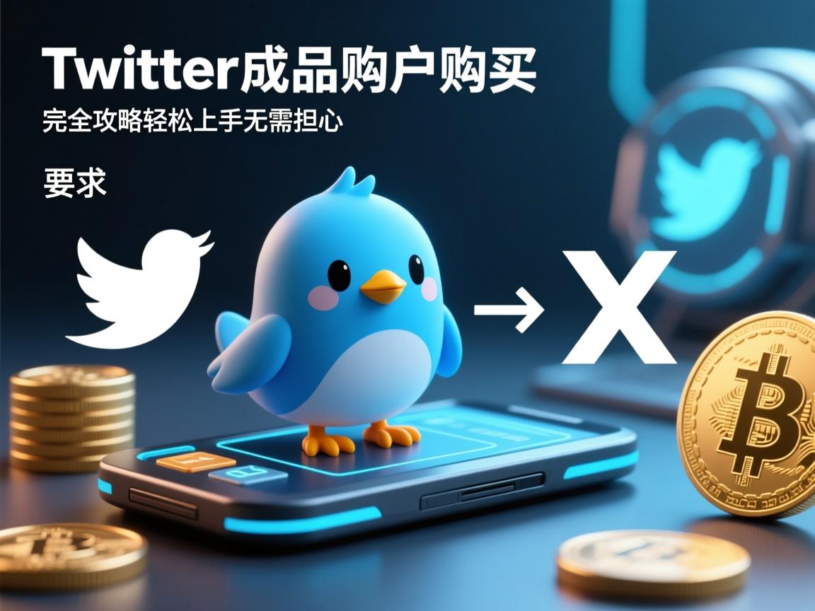 推特、小蓝鸟、X、 Twitter成品账户购买流程完全攻略，轻松上手无需担心
