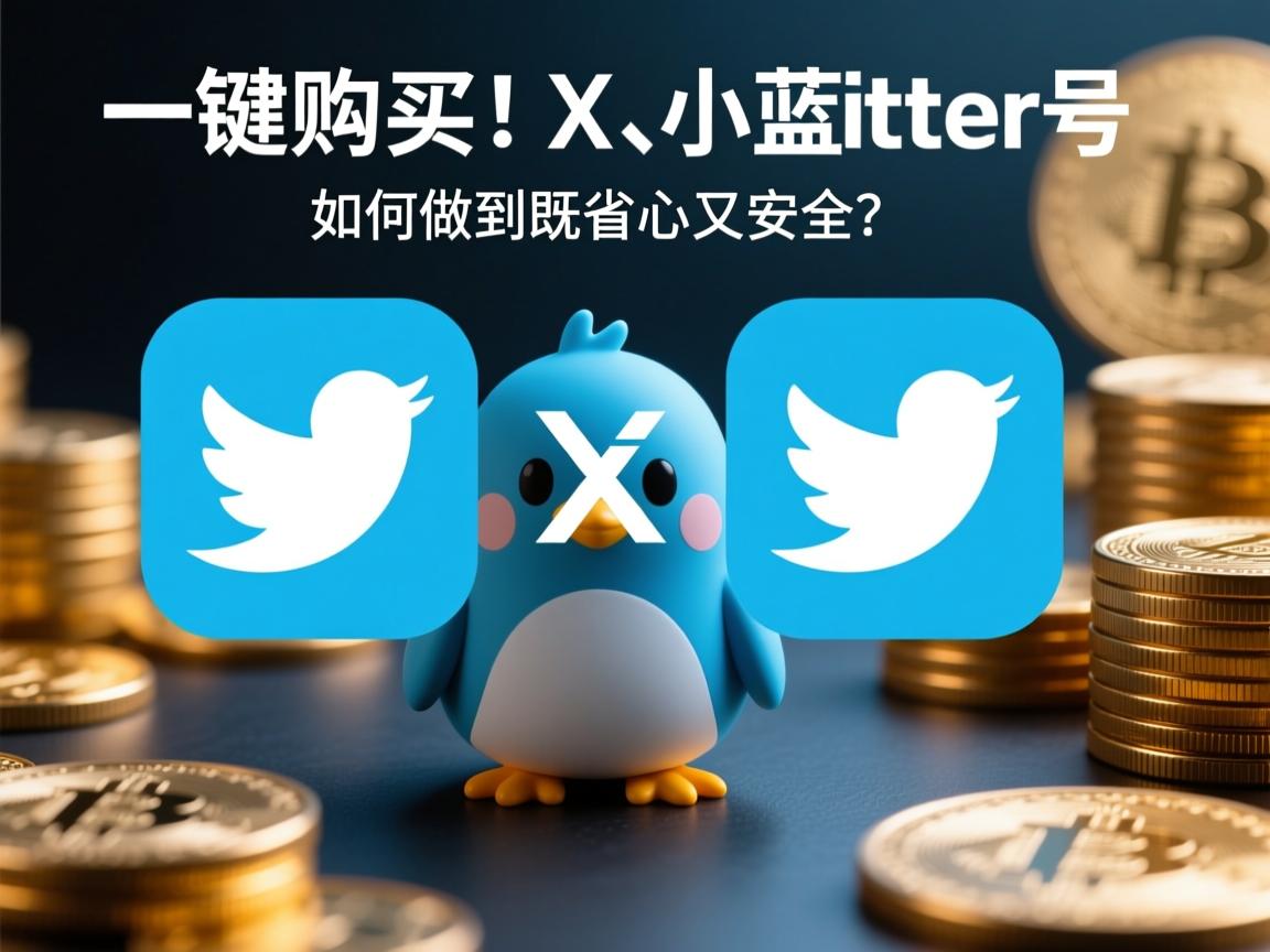 一键购买推特、小蓝鸟、X、 Twitter号，如何做到既省心又安全？