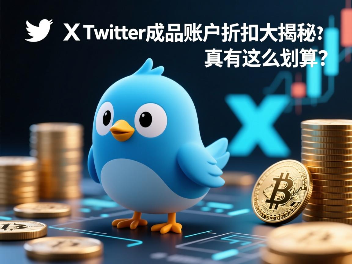 推特、小蓝鸟、X、 Twitter成品账户折扣大揭秘:真有这么划算?