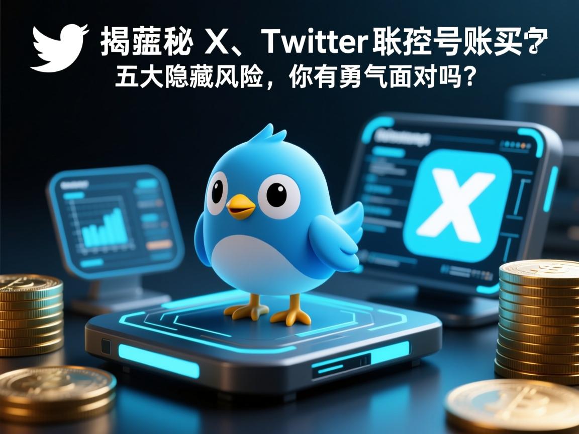 揭秘推特、小蓝鸟、X、 Twitter账号购买的五大隐藏风险，你有勇气面对吗？