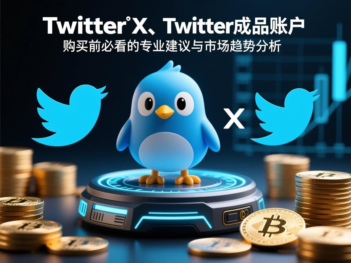 解密推特、小蓝鸟、X、 Twitter成品账户：购买前必看的专业建议与市场趋势分析