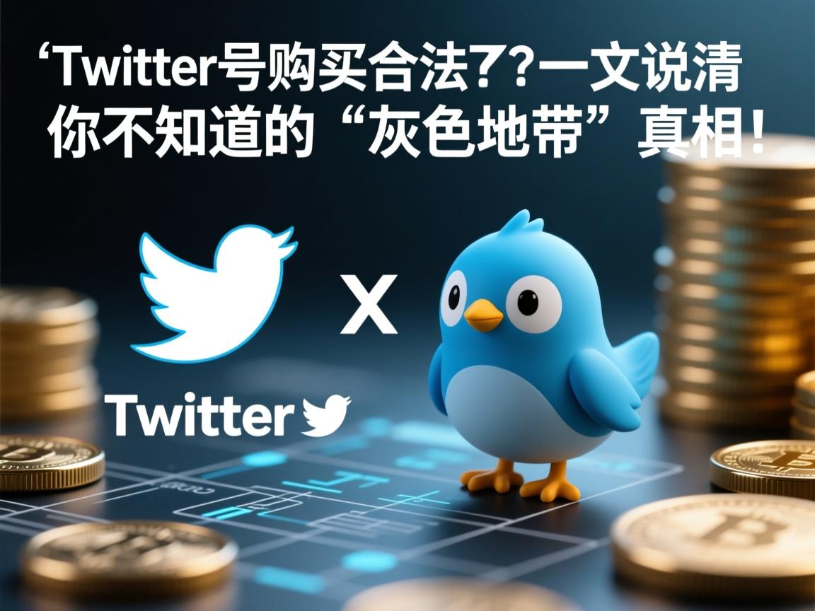 推特、小蓝鸟、X、 Twitter号购买合法吗？一文说清你不知道的“灰色地带”真相！
